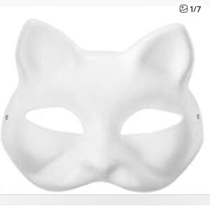 12pc Cat Or Fox Costume Masks